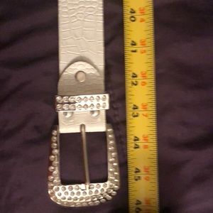 White Belt with Bling, NWOT